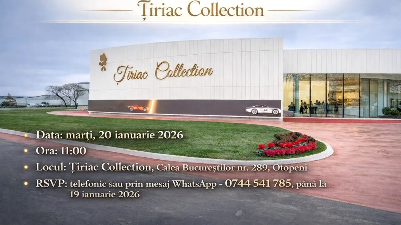 COMUNICAT. România la Monte-Carlo Historique 2026 – Țiriac Collection