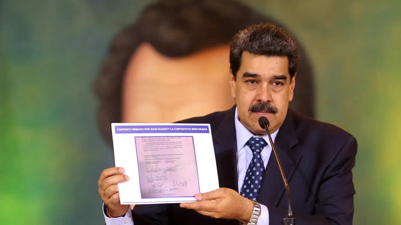 Opoziţia din Venezuela a negociat cu o armată privată din SUA pentru a-l înlătura pe Nicolas Maduro