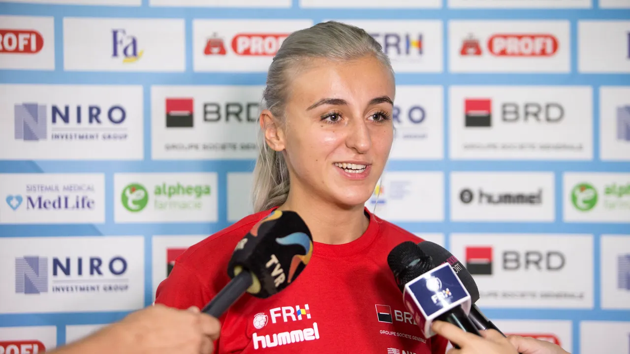 Portarul echipei naţionale de handbal, Yuliya Dumanska, se întoarce la Baia Mare