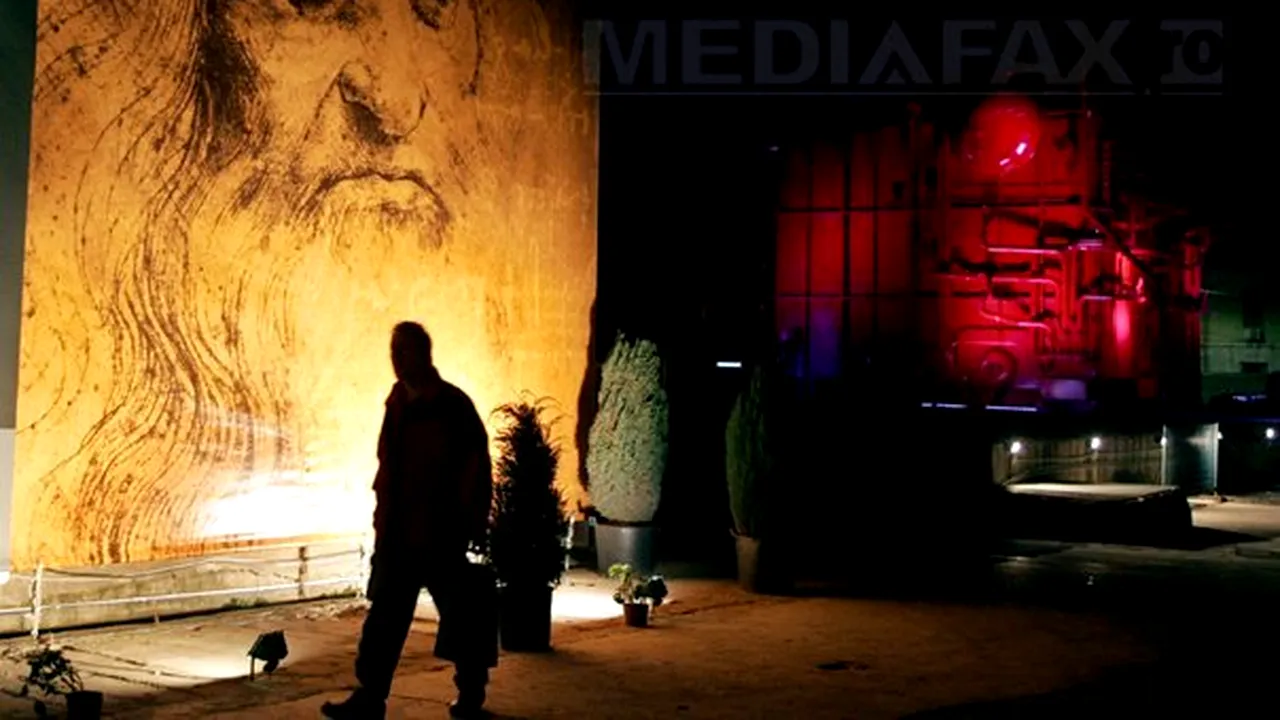 O pictură murală de Leonardo Da Vinci, descoperită în Castelul Sforza din Italia