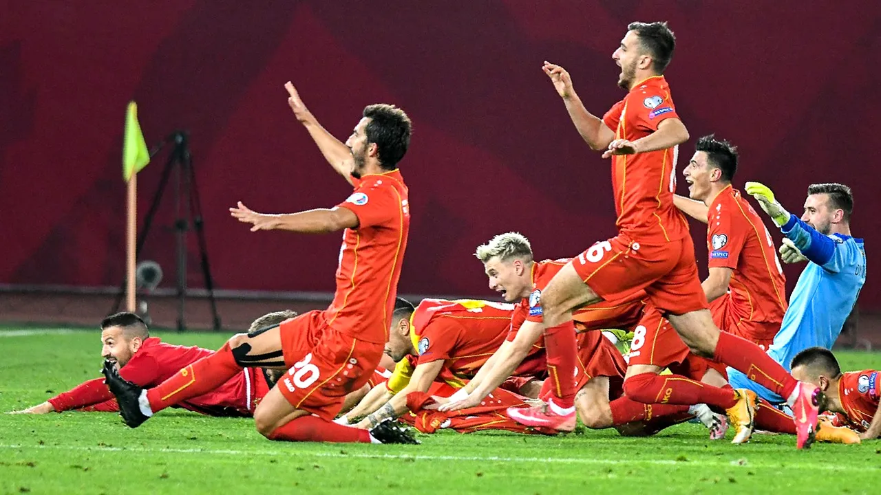 Macedonia de Nord, adversara României în preliminariile CM 2022 are o singură înfrângere în ultimele 9 meciuri