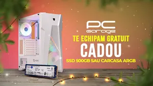 PC Garage iţi oferă cadou un SSD M.2 NVMe sau o carcasă ARGB