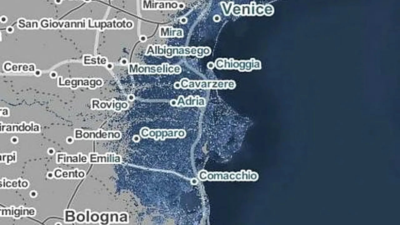 Anul în care zone întregi din Europa ar putea dispărea sub ape, ducând la exodul a 187 de milioane de persoane/ Semnalul de alarmă al oamenilor de ştiinţă