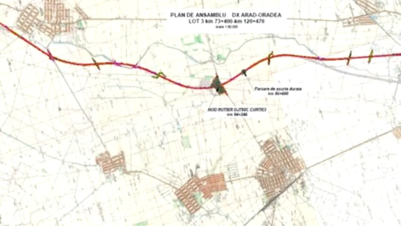 CNAIR: A fost desemnat constructorul pentru lotul 3 al drumului expres Arad-Oradea