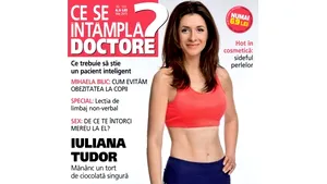 Iuliana Tudor, pe coperta de mai a revistei “Ce se întâmplă, doctore? ”