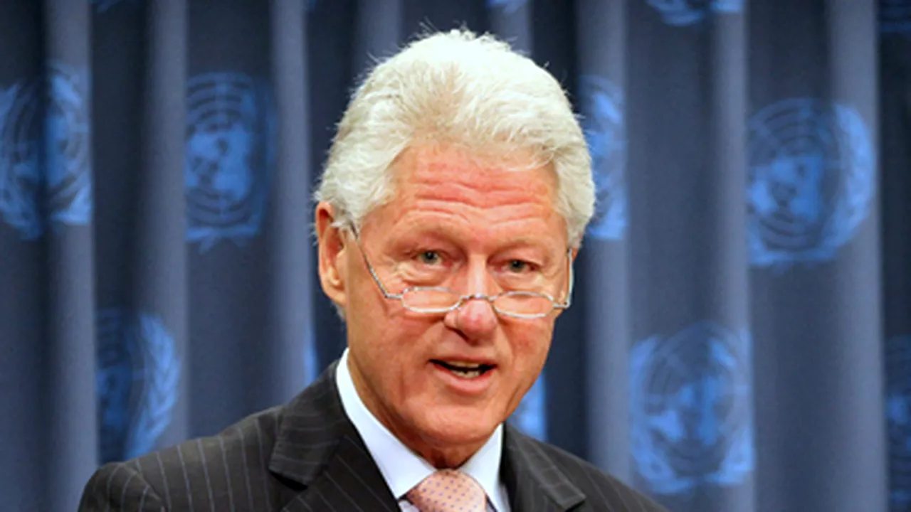 Bill Clinton a sosit în Coreea de Nord - VIDEO
