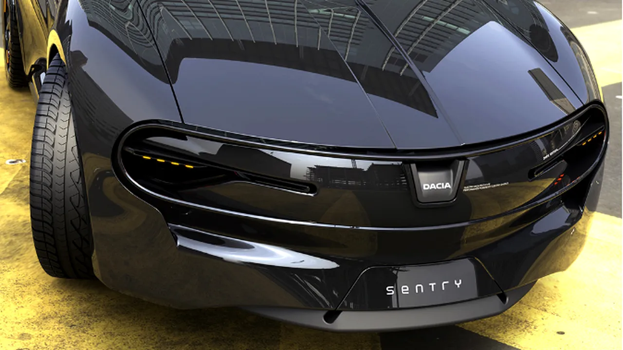 FOTO Dacia 1300 ar putea avea un succesor SF. Cum arată maşina viitorului gândită de un român 
