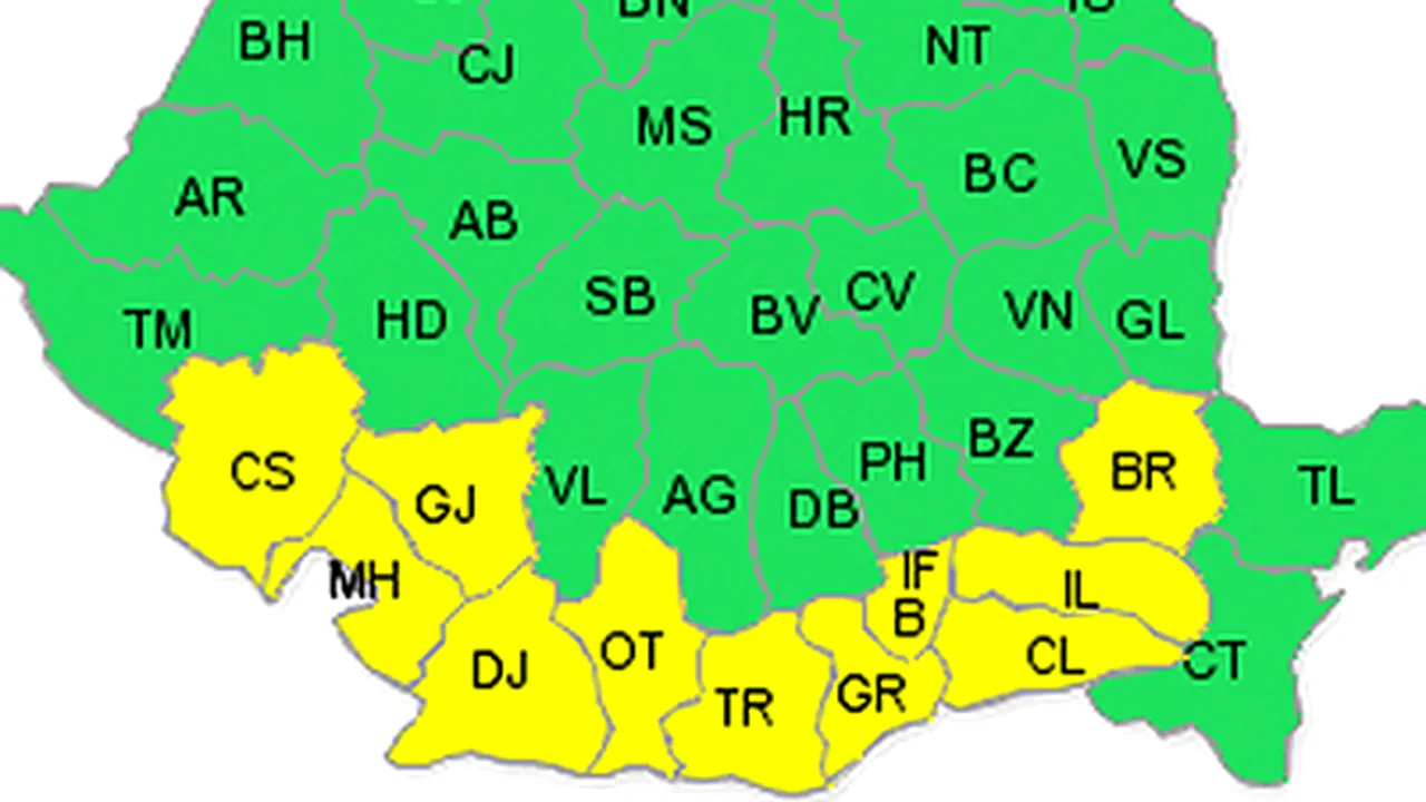 Code Yellow Warning Of Snow, Blizzards In S, SW Romania