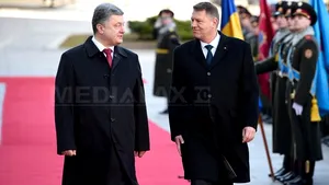 Poroşenko: E prima vizită a preşedintelui României în Ucraina în ultimii şapte ani. E simbolică