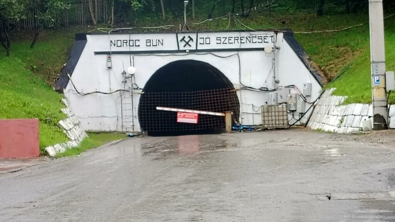 Ivan: Salina Praid se surpă lent de duminică, ceea ce reduce riscul unei catastrofe