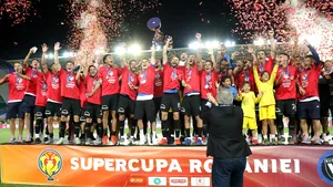Viitorul Constanţa cucereşte în premieră Supercupa României după ce a învins cu 1-0 CFR Cluj/ Dan Petrescu: Am jucat cu trofeul pe masă, suntem supăraţi că am pierdut