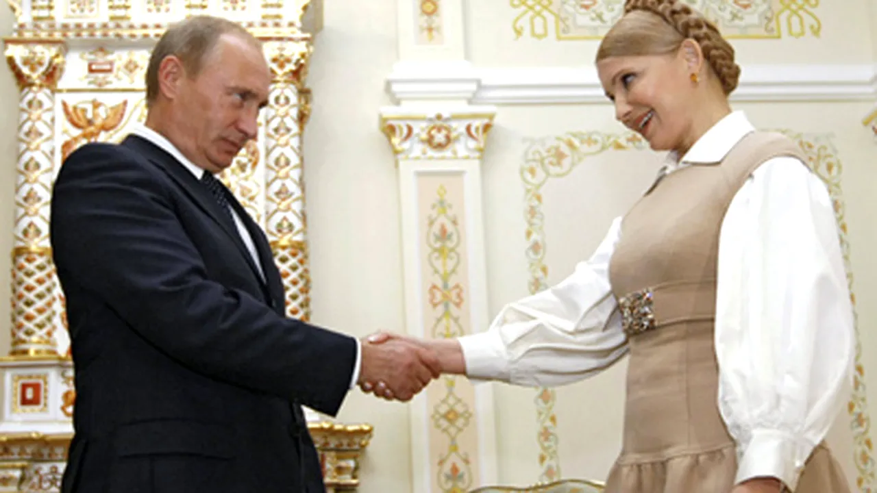 Putin a lăudat-o pe Timoşenko şi l-a criticat pe Iuşcenko