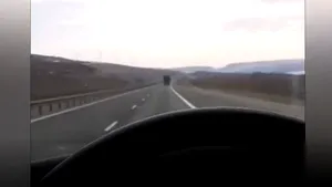 VIDEO Incredibil: Şoferul care a provocat accidentul de pe Autostrada Transilvania era live pe facebook