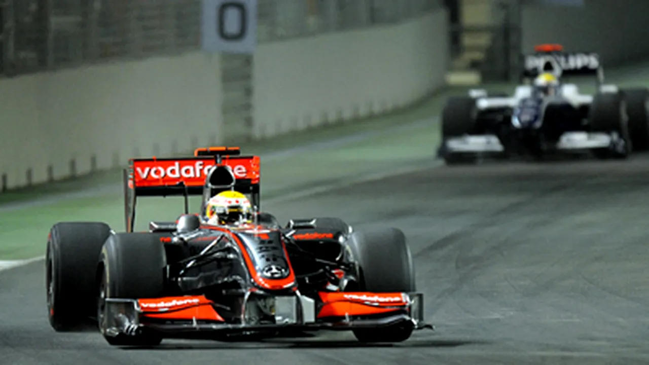 Lewis Hamilton a câştigat Marele Premiu al statului Singapore