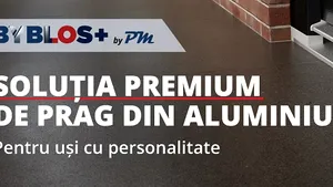 Grupul PM a lansat soluţia premium de prag din aluminiu BYBLOS+
