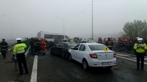 ACCIDENTUL de pe Autostrada Soarelui: Traficul a fost redeschis după 9 ore de la carambol