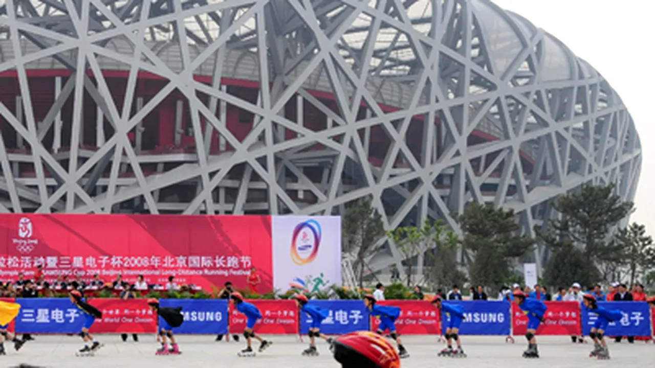 Stadionul olimpic din Beijing a fost inaugurat în forma sa definitivă