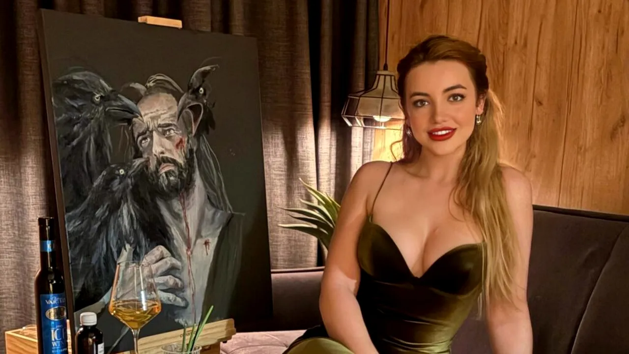 Rebeca Dumitru (Agape’s Reign) revine cu o nouă expoziție de pictură, de Ziua Culturii Naționale