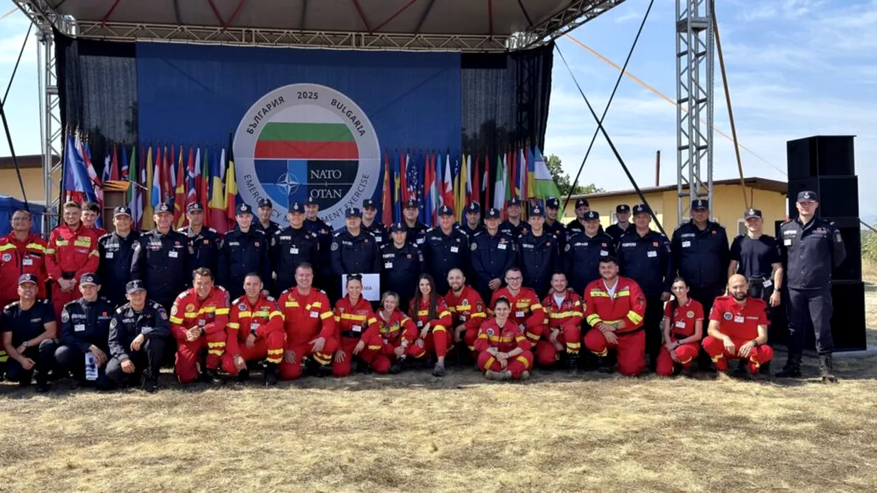 Salvatori români participă la cel mai mare exercițiu de gestionare a dezastrelor majore, inițiat de NATO