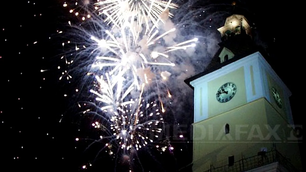Braşovenii vor avea muzică populară şi spectacol de artificii în seara de Revelion