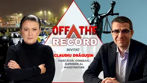 Judecătorul CSM, Claudiu Drăgușin, dezvăluiri la OFF The Record. Drăgușin face praf referendumul lui Nicușor Dan / 1 din 3 români ajunge în instanță / „Declarații scandaloase” la adresa femeilor magistrat