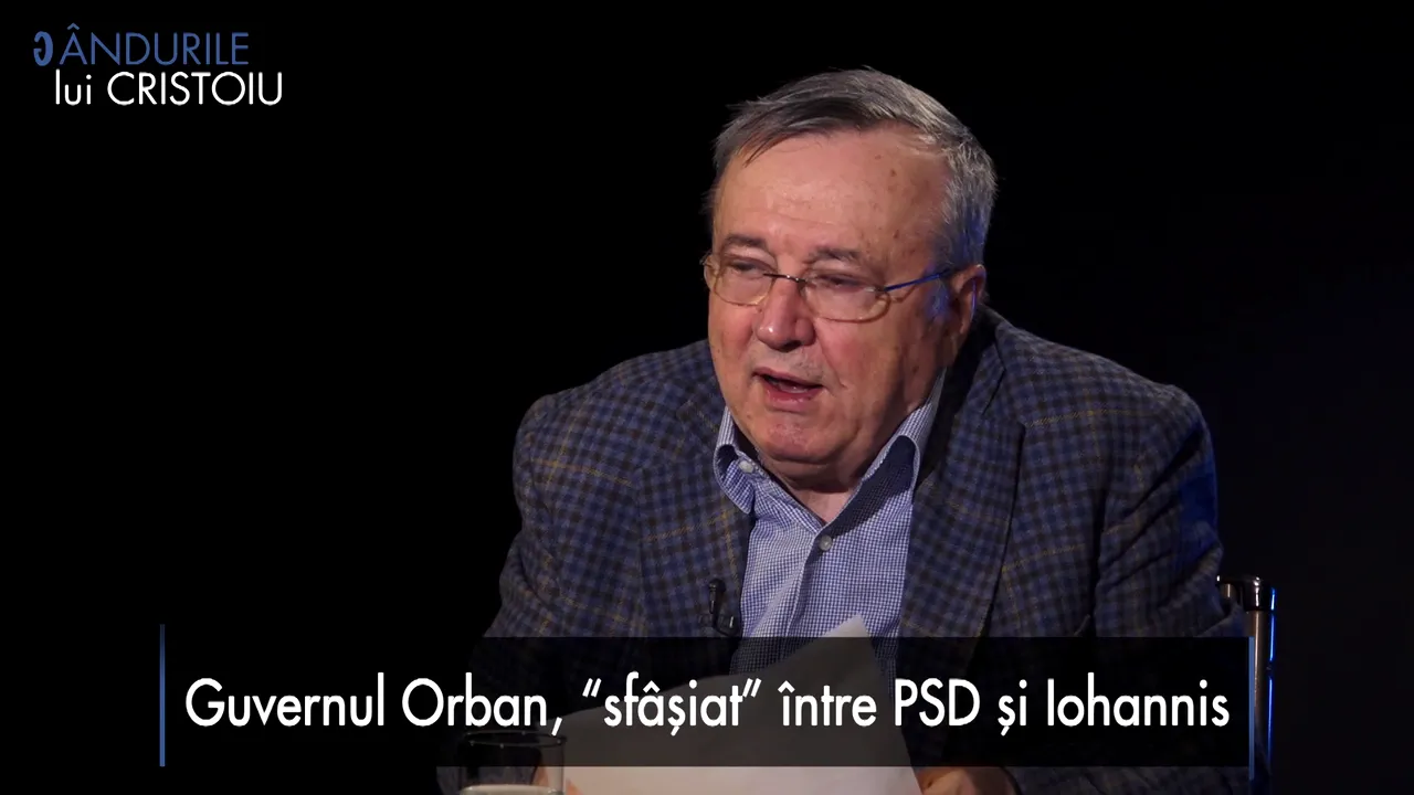 Gândurile lui Cristoiu: Guvernul va fi remaniat, dacă nu chiar Ludovic Orban îşi va da demisia