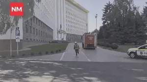 Incendiu în clădirea Parlamentului Republicii Moldova