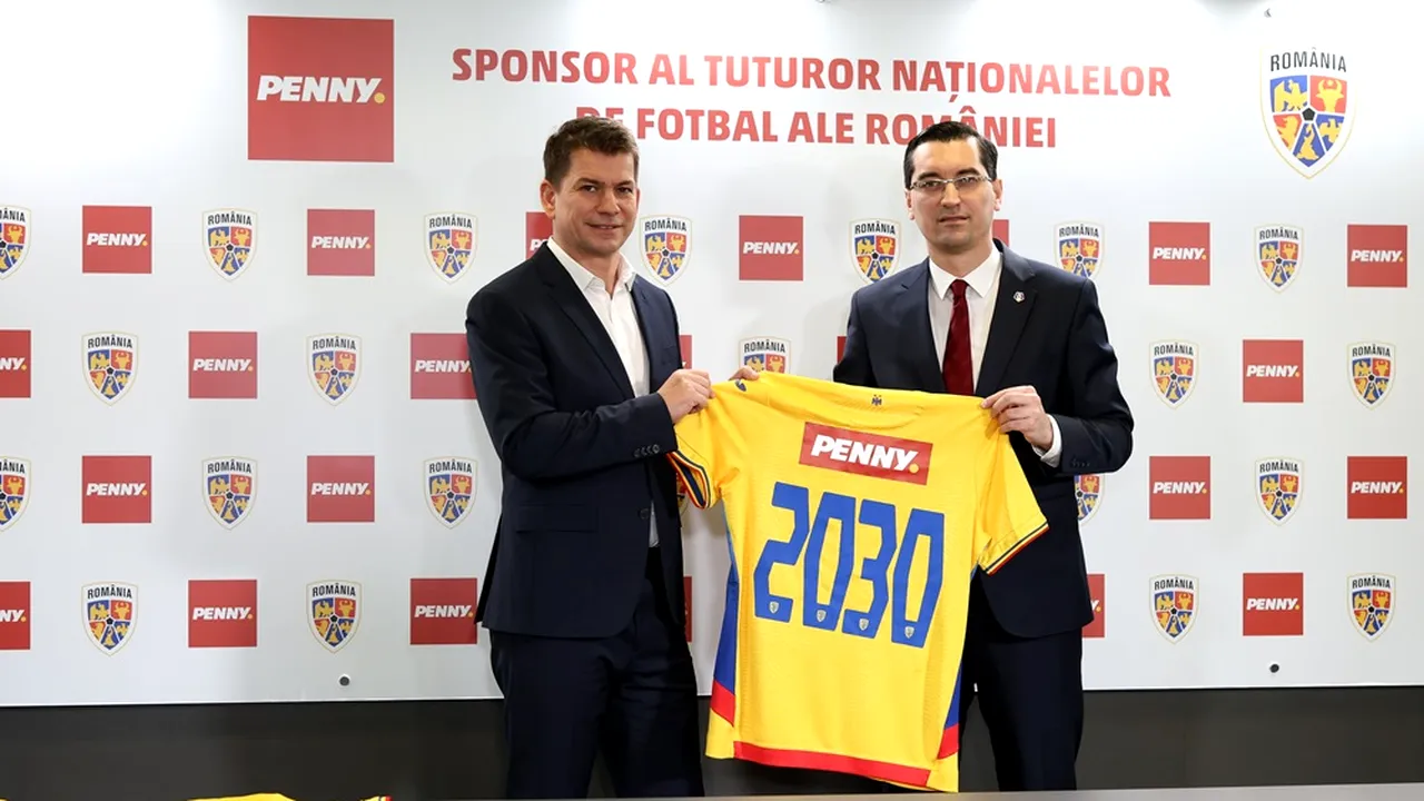 PENNY prelungește până în 2030 parteneriatul cu Federația Română de Fotbal