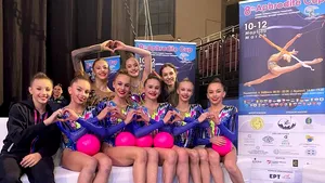 Opt medalii, din care 4 de aur, pentru gimnastica ritmica românească în Grecia