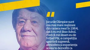 Ion Pârcălab, fost internaţional: „Dacă nu mă lăsa clubul la Olimpiadă, mă lăsam eu de fotbal”