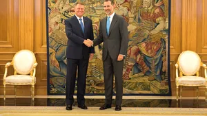 Iohannis a fost primit de Regele Spaniei, Felipe al VI-lea - FOTO şi VIDEO
