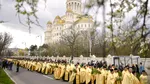 Mii de credincioși au participat la Pelerinajul de Florii din București