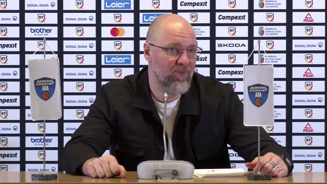 Mihai Silvășan, după victoria U-BT Cluj cu SC Derby: Sunt fericit, a fost un meci câștigat greu