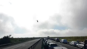 Infotrafic, precizări în legătură cu accidentul de pe Autostrada Soarelui: Sunt 3 evenimente 