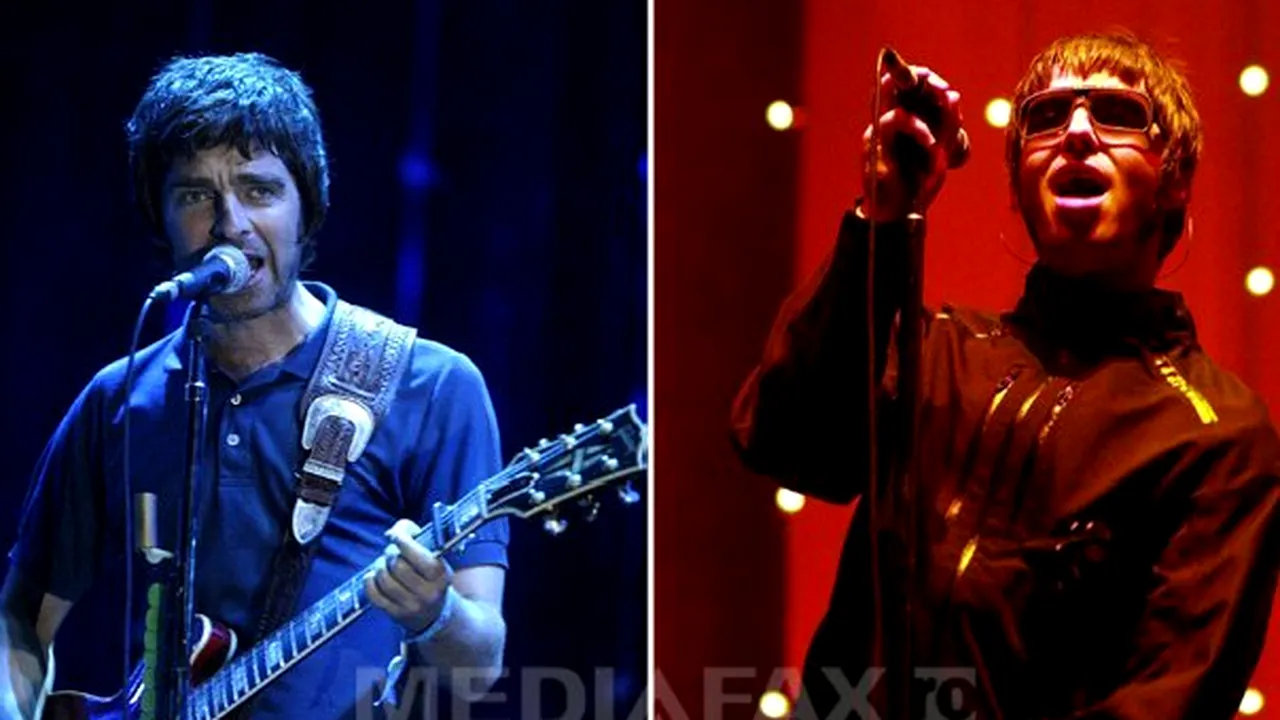Fraţii Liam şi Noel Gallagher, membrii trupei Oasis, s-au împăcat