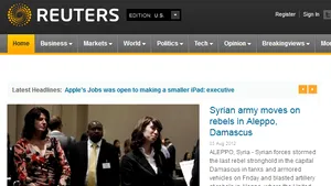 Site-ul Reuters, vizat de un atac informatic în cursul căruia au fost postate articole fictive