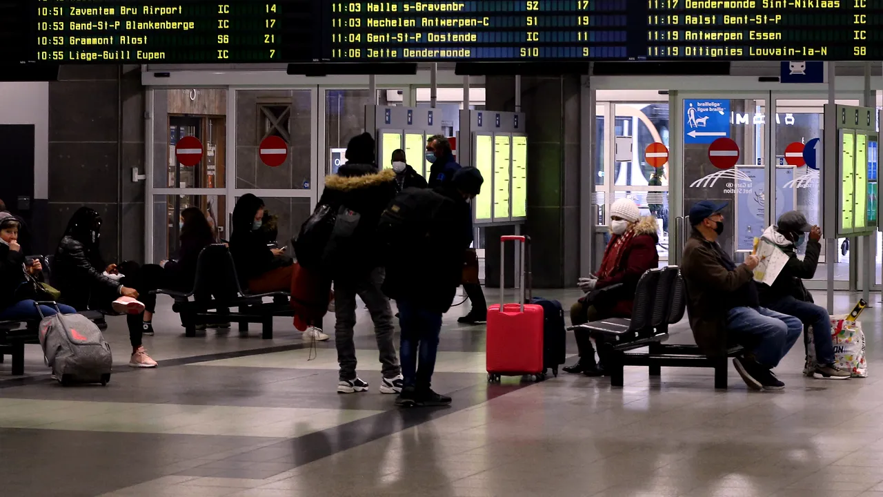 Grevă în Belgia. Sunt afectate traficul aerian şi feroviar, şcolile s-au închis