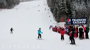 Peste 10.000 de turişti se află în staţiunile de pe Valea Prahovei, unde vor petrece Revelionul