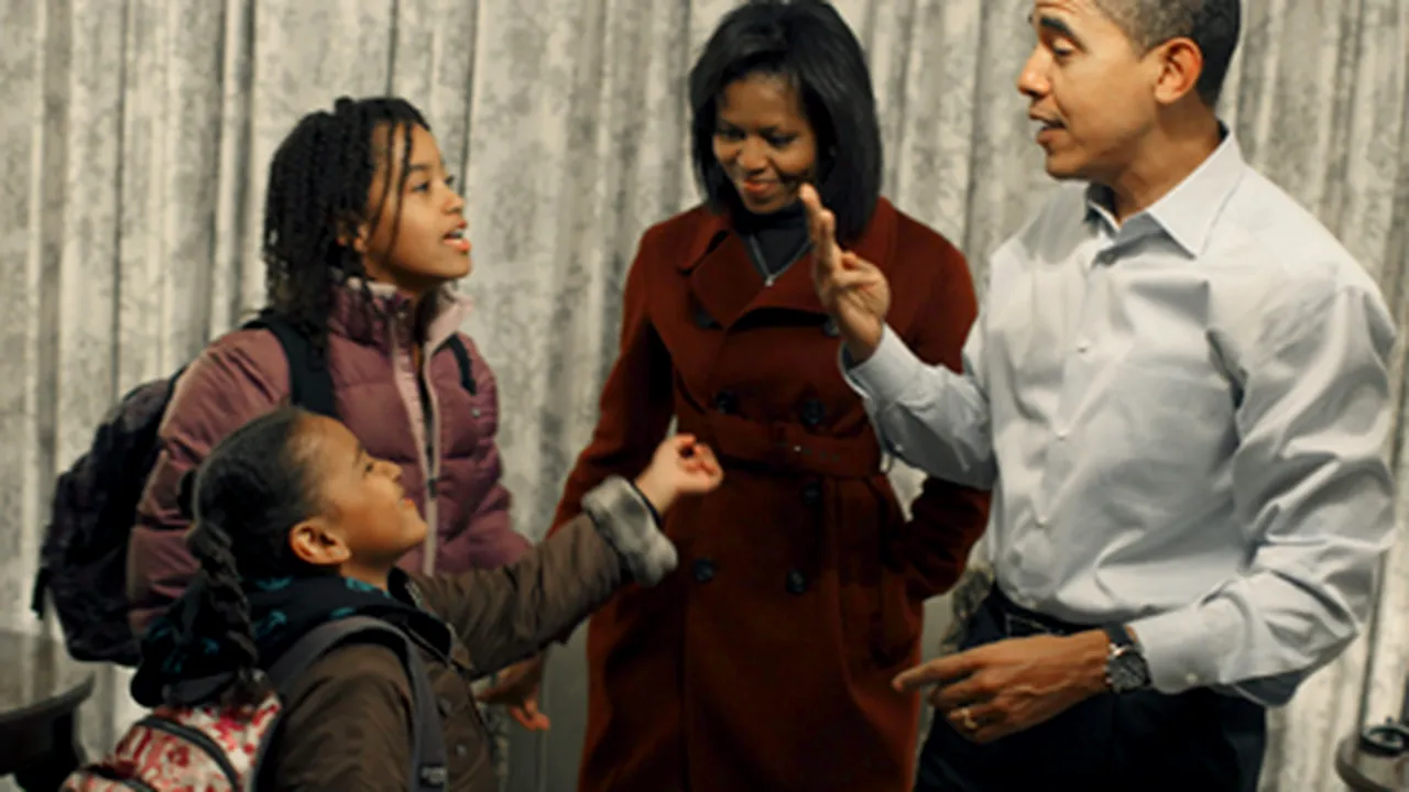Scrisoarea lui Obama către fiicele sale (Galerie Foto)
