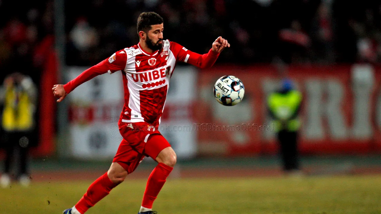 Minune: Dinamo n-a pierdut la Arad. A terminat meciul cu doi oameni în minus