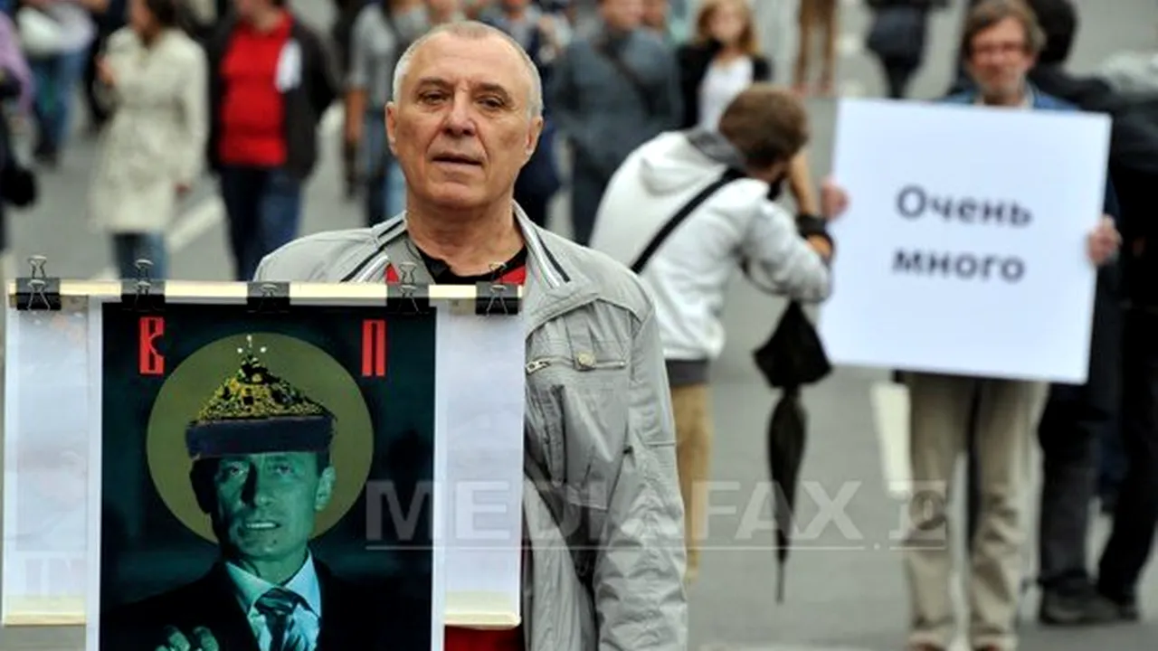 Miting împotriva lui Vladimir Putin la Moscova: Cel puţin 20.000 de participanţi