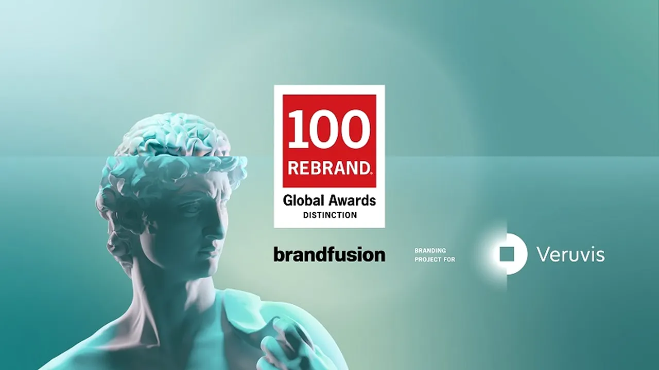 Brandfusion şi rebrandingul Veruvis se numără printre câştigătorii 2024 REBRAND 100® Global Awards