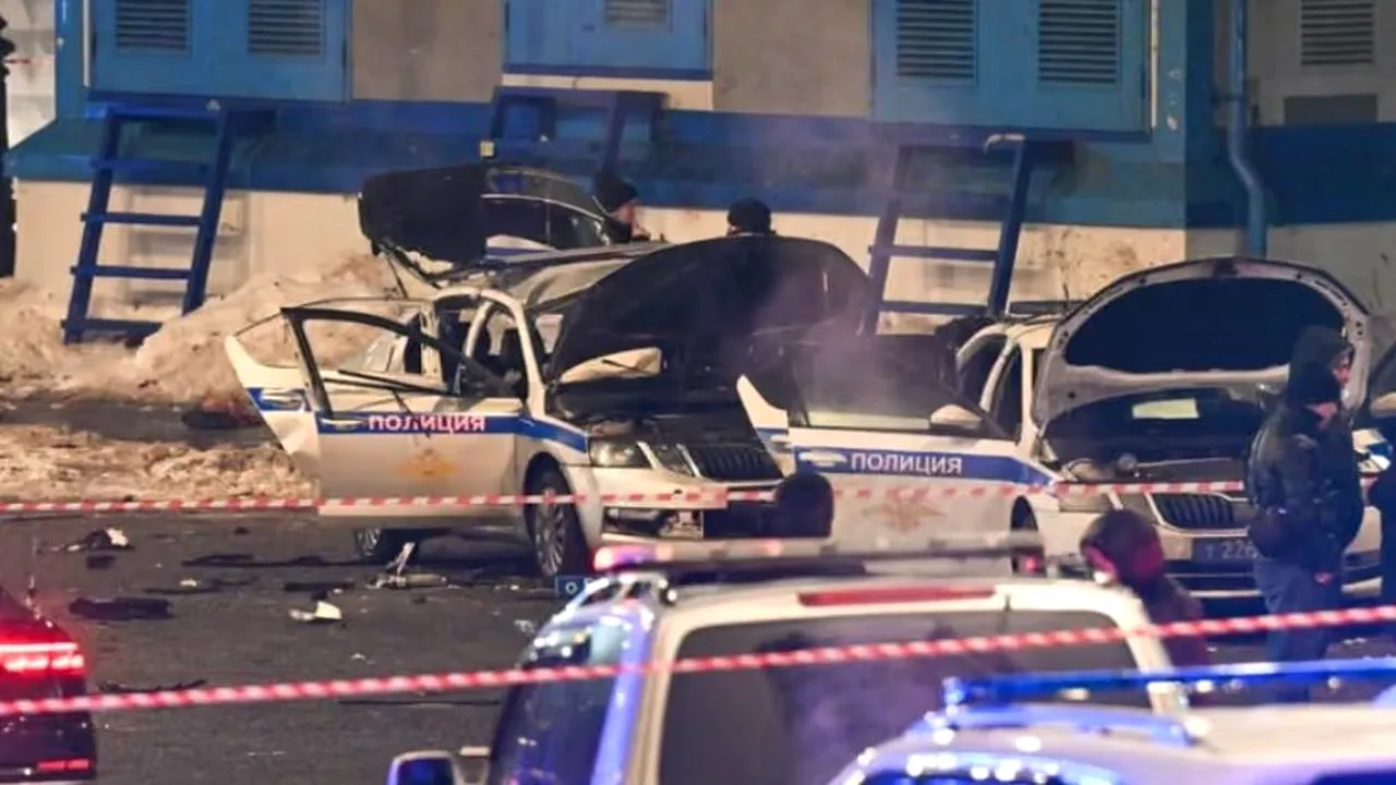 Explozie în Moscova. Un ofițer de poliție a fost ucis într-un atac lângă o gară din nordul orașului