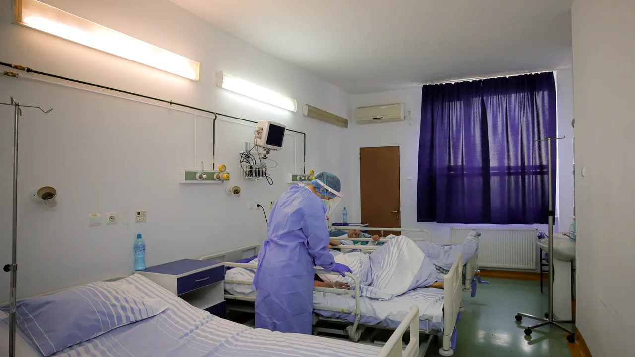 Avarie temporară în secţia COVID a Spitalului Judeţean de Urgenţă Piteşti. Cum s-a petrecut incidentul