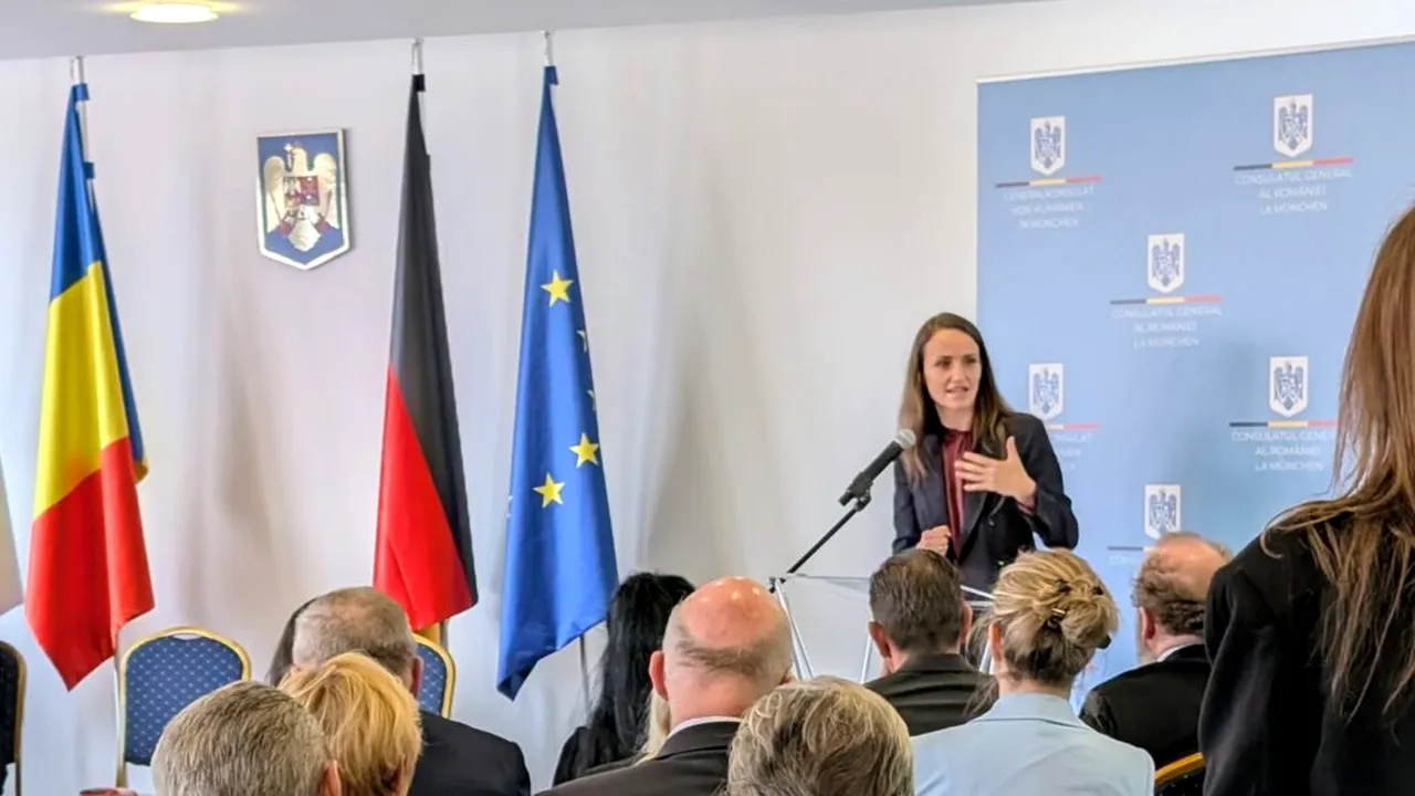 Oana Țoiu anunță cursuri de limba română și reluarea Comisiei Mixte România-Bavaria