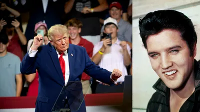 EXTERNE Donald Trump a stârnit un nou val de controverse după ce s-a afișat ca Elvis Presley într-o imagine generată cu inteligență artificială