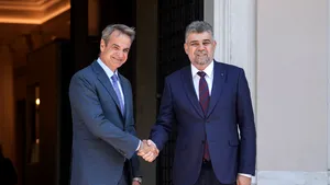 Marcel Ciolacu a avut o întrevedere cu premierul grec, Kyriakos Mitsotakis