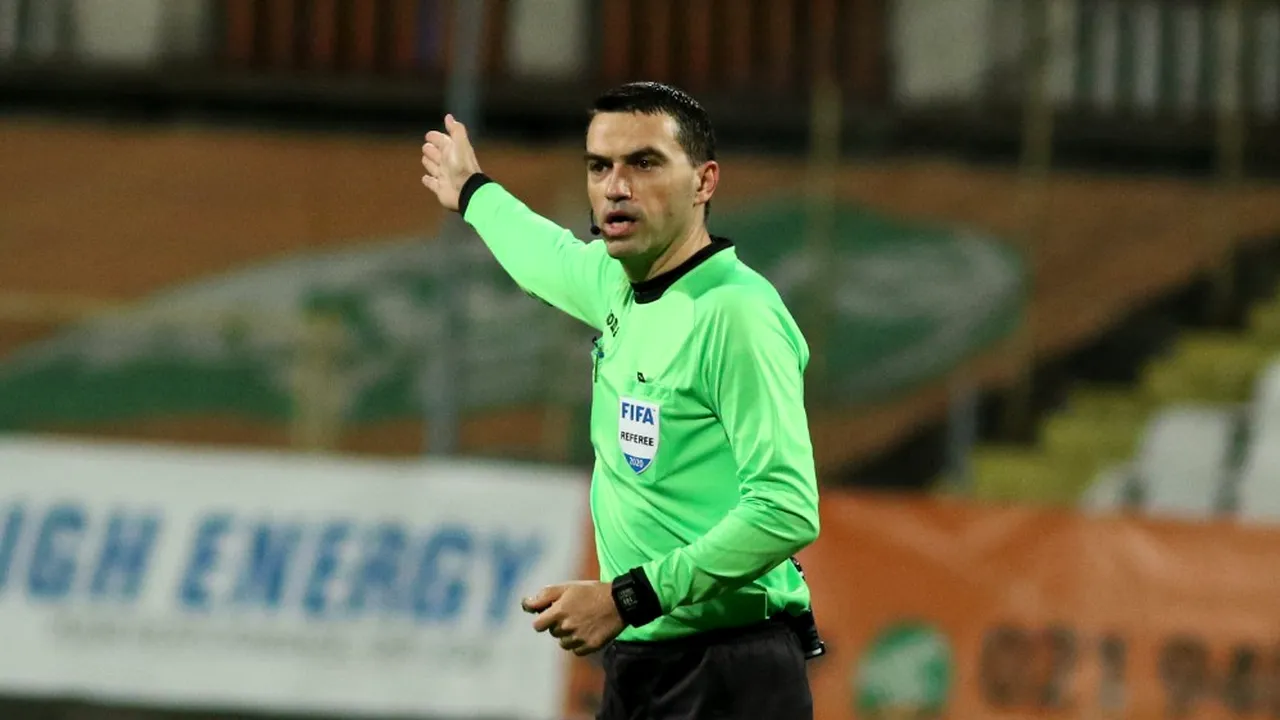 Ovidiu Haţegan va arbitra meciul Manchester United-Istanbul Başakşehir din Liga Campionilor