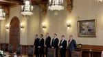 Consultările la Cotroceni pentru noul Guvern au început. Nicușor Dan discută cu delegația PSD