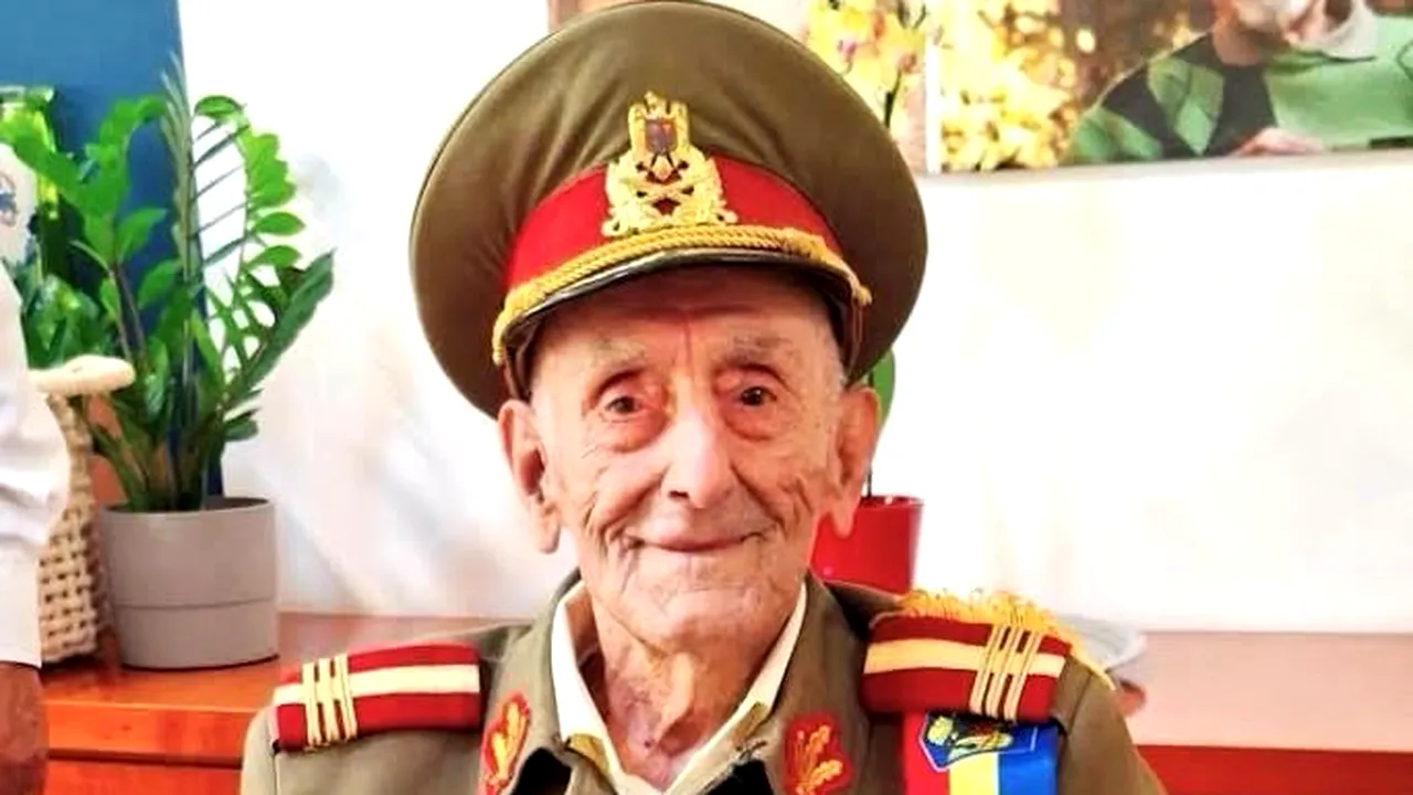 War veteran Ion Vasile Banu was awarded the Order of Military Virtue in the rank of Knight